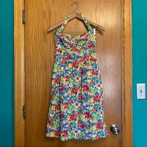 Girls From Savoy Vibrant Flower Midi Dress